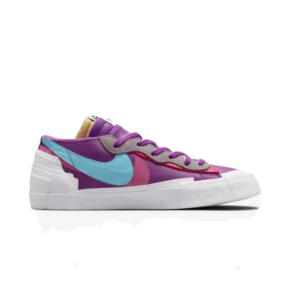 Nike Blazer Low Sacai x KAWS Purple Dusk (DM7901-500) Size 8 - Picture 3 of 6
